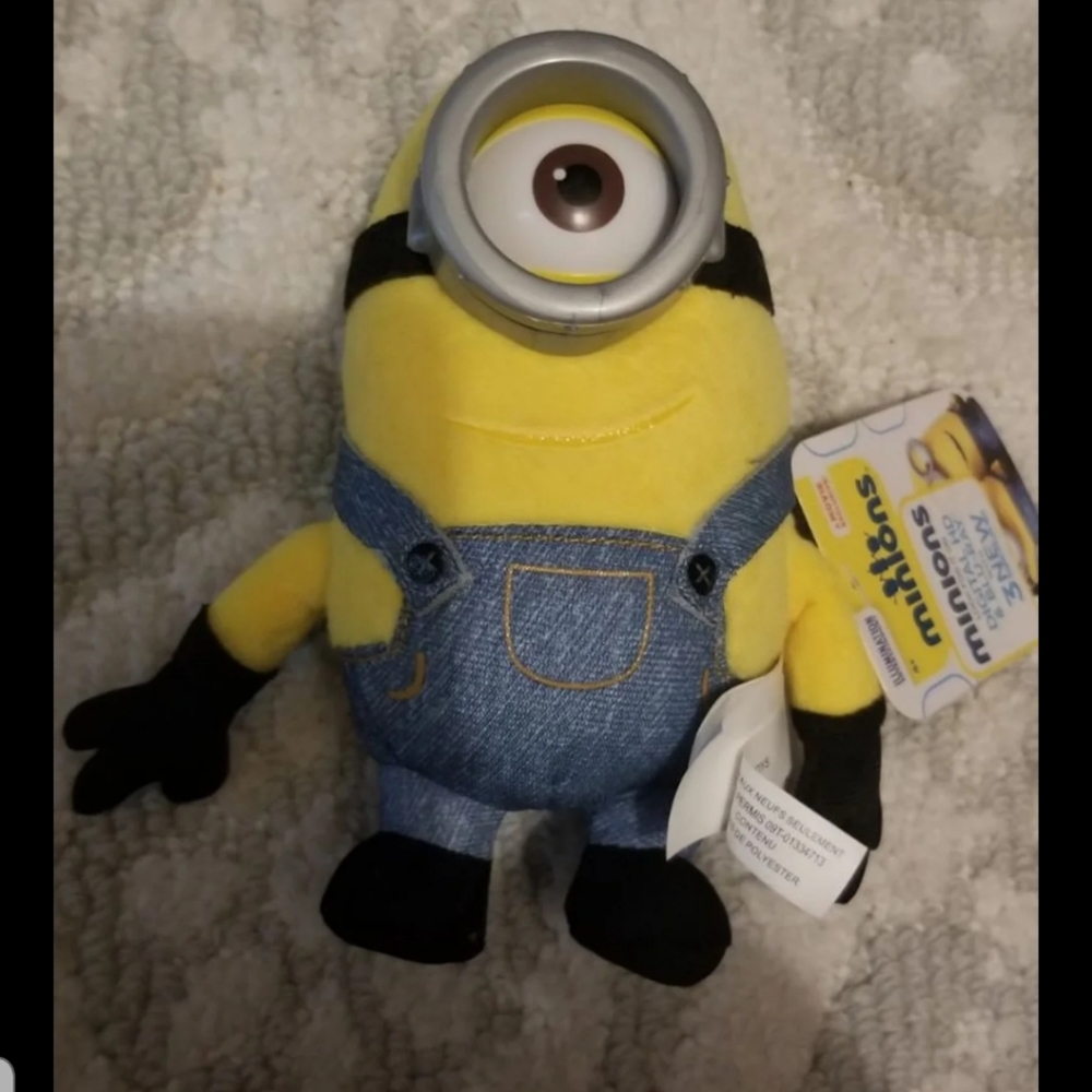 Minion Stuart Plush collectible from Minions